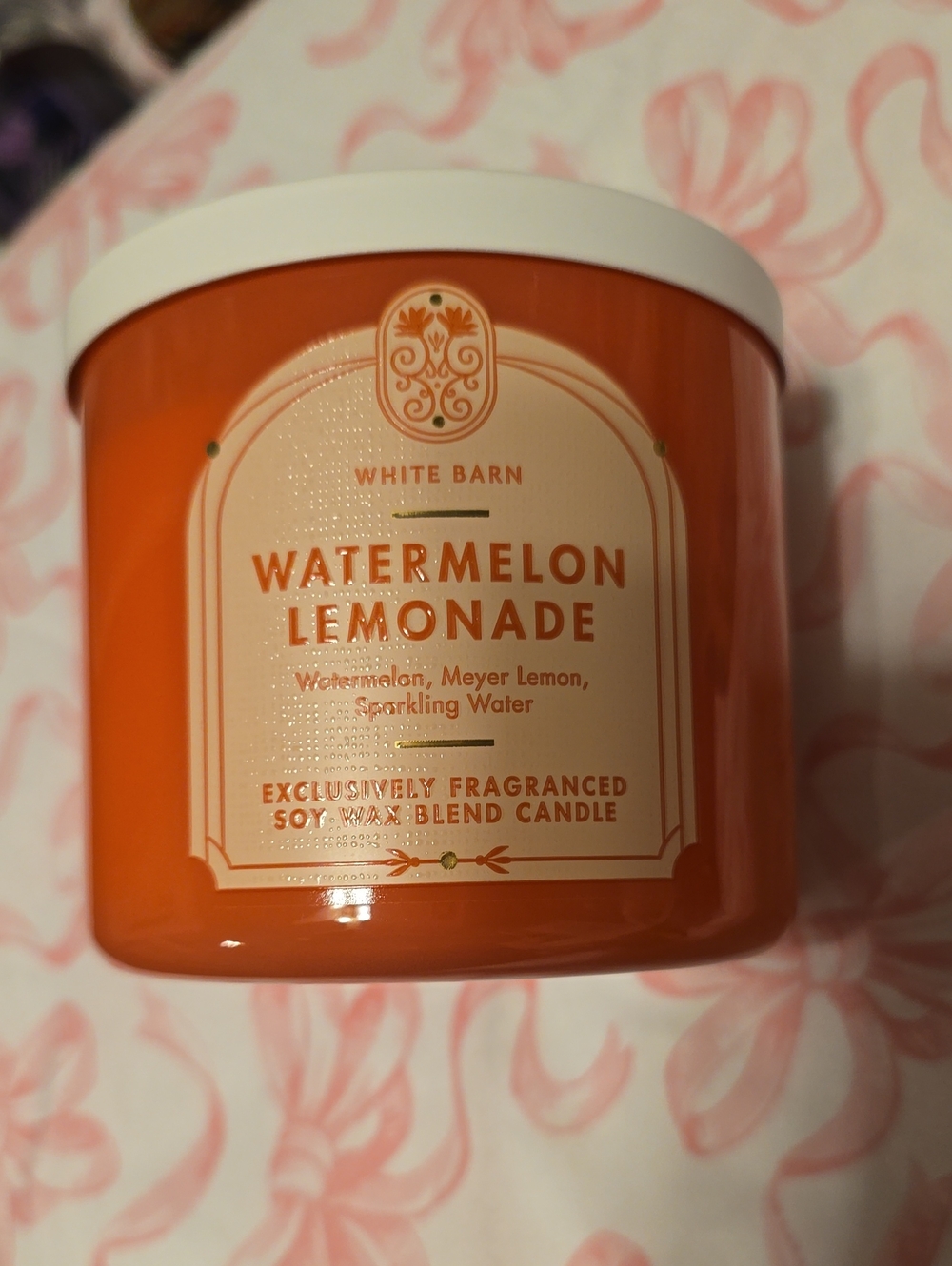 BNWT Bath And Body Works Watermelon Lemonade 3 Wick Candle